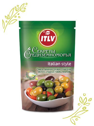 Ассорти из оливок Italian style