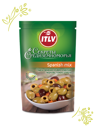 Ассорти из оливок Spanish mix