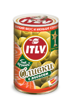 Оливки зеленые с лососем